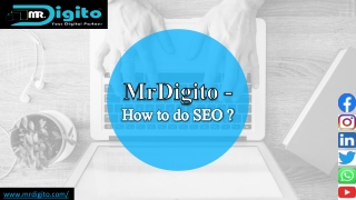 SEO Agency in Indore, India – MrDigito. Call: 07225886611