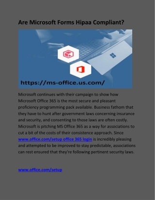 Are Microsoft Forms Hipaa Compliant?