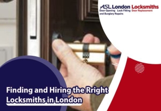 Finding and Hiring the Right Locksmiths in London