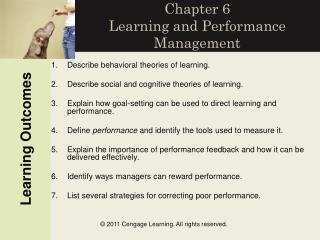 Chapter 6 Learning and Performance Management