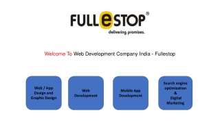 Web Design Company | Web Development Company India - Fullestop