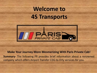 Airport Transfer CDG to Orly  and Paris Airport Transfer