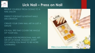 Lick Nail - Press on Nail
