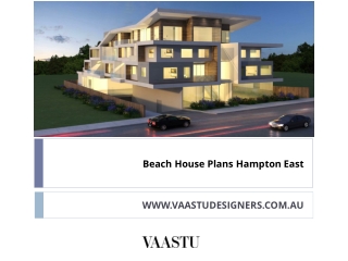 Beach House Plans Hampton East