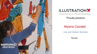Alyana Cazalet - Line and Cartoon illustrator