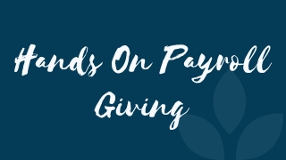 STC Payroll Giving