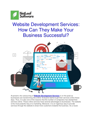 Website Development Services: How Can They Make Your Business Successful?