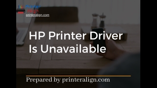 HP Printer driver is unavailable|What do I do|fix my printer driver
