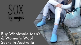 Buy wholesale Men's and Women's wool socks in Australia