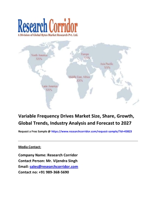 Variable Frequency Drives Market Size, Trends, Competitive Analysis, Share, Forecast to 2027