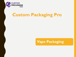 Vape Packaging