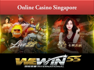 people are involving in online Casino Singapore at a rapid pace