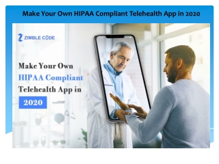 Make Your Own HIPAA Compliant Telehealth App in 2020