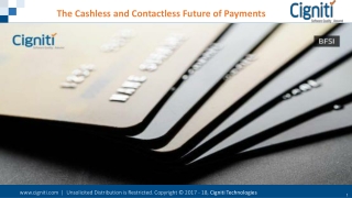 The cashless and contactless future of payments