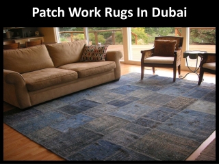 Patchwork Rugs Dubai