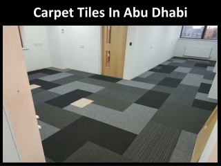 CARPET TILES ABU DHABI