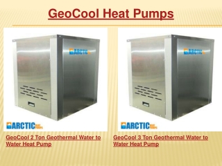 GeoCool Heat Pumps