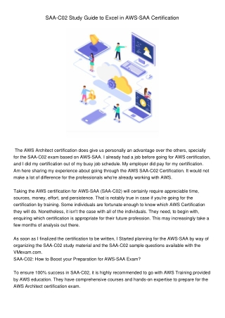 AWS SAA-C02 Certification