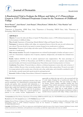 Journal of Dermatitis