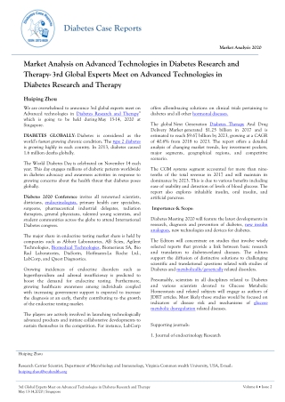 Diabetes Case Reports