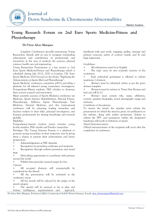 Journal of Down syndrome and Chromosome Abnormalities