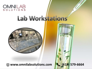 Manufacture and Supplier of Lab workstations in USA - OMNI Lab Solutions