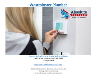 Westminster Plumber