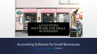 Accounting Software for Small Businesses