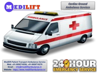 Get the Best Dedicated Medical Team Facility by Medilift Ground Ambulance in Sri Krishna Puri and Hajipur