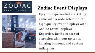 Buy  Banner Stands Online | Zodiac Event Displays