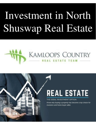 Investment in North Shuswap Real Estate