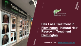 Hair Loss Treatment in Flemington