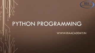 Python Courses In Marathahalli