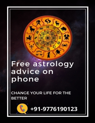Free astrology advice on phone from the best astrologer in India