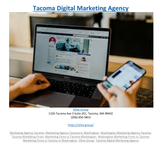 Tacoma Digital Marketing Agency