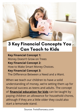 3 Key Financial Concepts You Can Teach to Kids