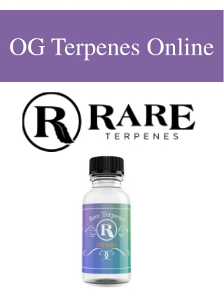 OG Terpenes Online