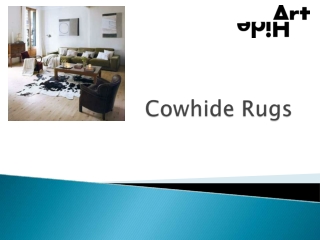 Cowhide rugs online