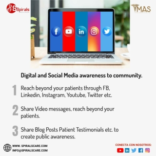 Digital And Social Media Awareness to community with spiralscare