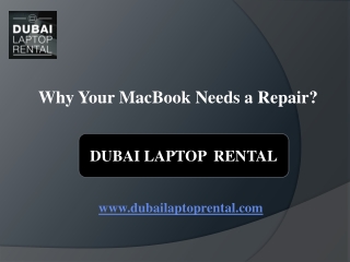 Why Your Macbook Needs a Repair?