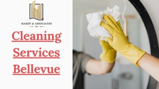 Hire Our Professional Cleaning Services Bellevue at an Affordable Price