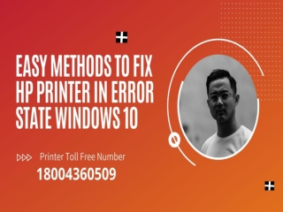 100% Solution To Fix HP Printer in Error State Windows 10