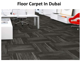 Floor Carpets Dubai
