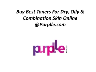 Toners For Skin - Buy Best Face Toners Online @Purplle.com