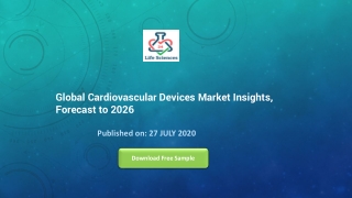 Global Cardiovascular Devices Market Insights, Forecast to 2026