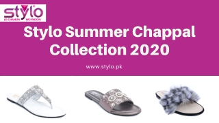 Stylo Summer Chappal Collection 2020-stylo.com