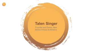 Talen Singer (Pole Vault Coach) - A Notable Professional