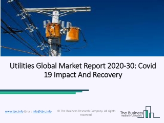 Global Utilities Market Key Players and Global Industry Demand By 2030