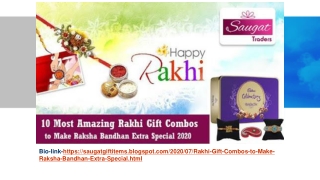 10 Most Amazing Rakhi Gift Combos to Make Raksha Bandhan Extra Special 2020