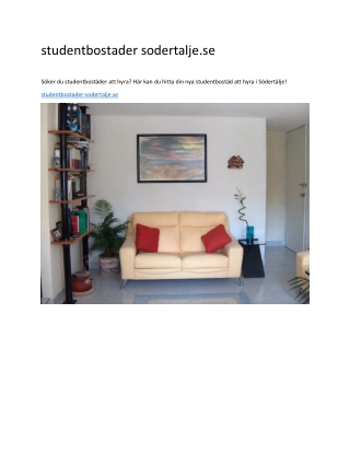 studentbostader sodertalje.se